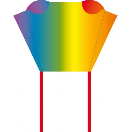 HQ Pocket Sled Mini Kite Rainbow